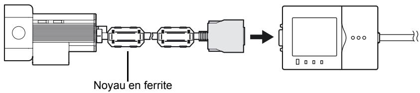 OMRON ZFV-C - Connexion de la tête de détection - 1