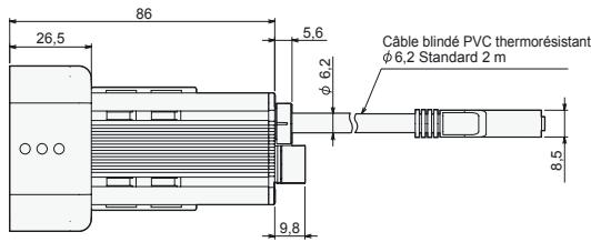 OMRON ZFV-C - Caractéristiques et dimensions externes - 5