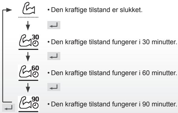 PANASONIC WH-UX09HE8 - Vælg dette ikon for at køre varme/kølesystemet kraftigt. - 1