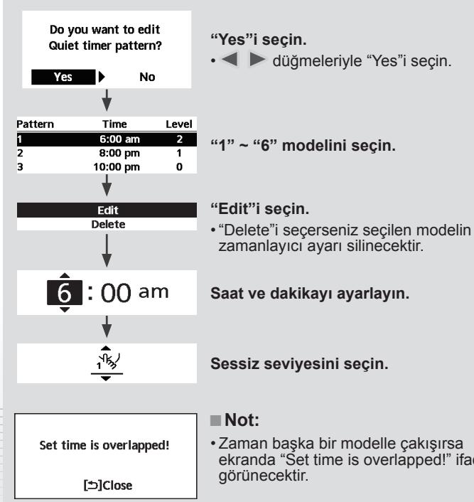 PANASONIC WH-UX09HE8 - Seciminizi onaylamak icin dugmesine basin. - 2