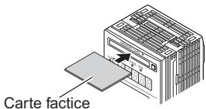 OMRON ZS-DSU - Retrait d'une carte mémoire - 3