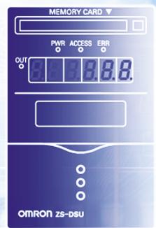 OMRON ZS-DSU - MANUEL D'UTILISATION - 1