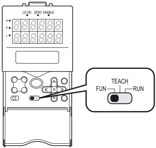 OMRON ZS-HL - Modes de fonctionnement - 1