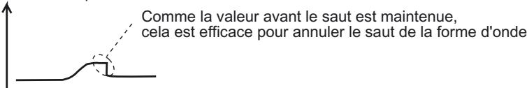 OMRON ZS-HL - Paramètres de traitement lorsqu'la mesure est impossible - 3