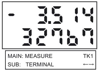 OMRON ZS-HL - Changement de l'affichage de la valeur mesurée - 4