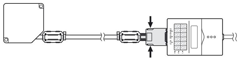 OMRON ZS-HL - Déconnexion de la tête de détction - 1