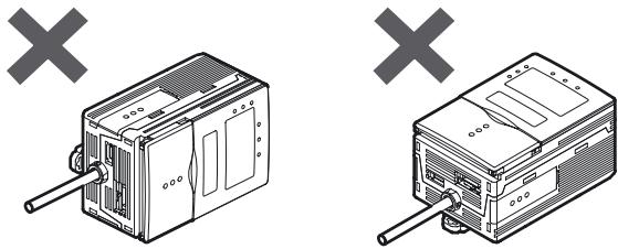 OMRON ZS-HL - Orientation lors de l'installation du contrôleur de capteur - 2