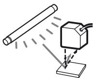 OMRON ZS-HL - - Effets causés par des lumières périphériques - 1