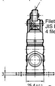 OMRON ZV - Levier de réarmement du galet étanche ZV(2)-NA2-2, XV(2)-NA2-2 - 4