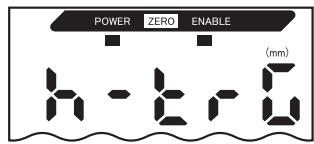 OMRON ZX-E - Sélection du déclenchement de mesure en mode Hold - 2