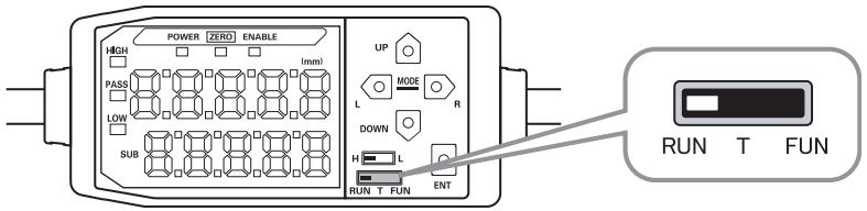 OMRON ZX-E - Changement de mode - 1