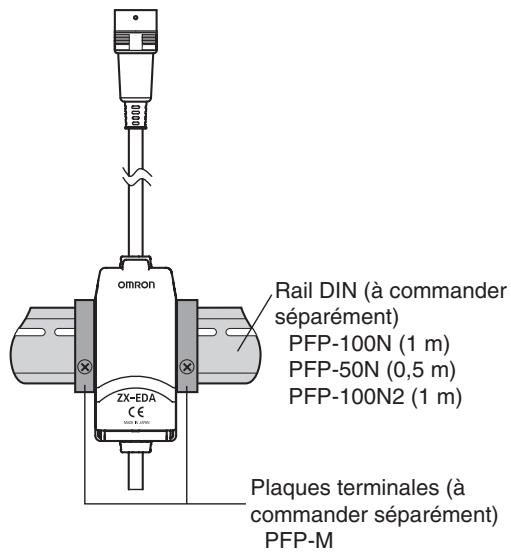 OMRON ZX-E - Installation de l'amplificateur - 1