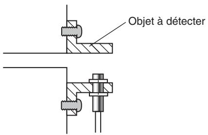 OMRON ZX-E - Montage du capteur sur la presse - 3