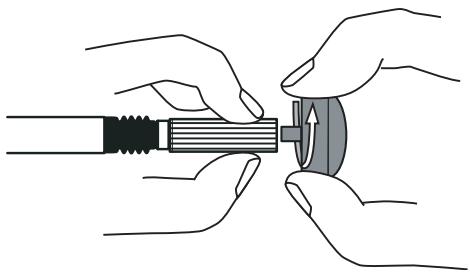 OMRON ZX-T - Montez l'actionneur standard sur l'adaptateur de conversion. - 2
