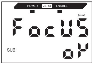 OMRON ZX-T - Paramètres de sortie (mise au point) - 28
