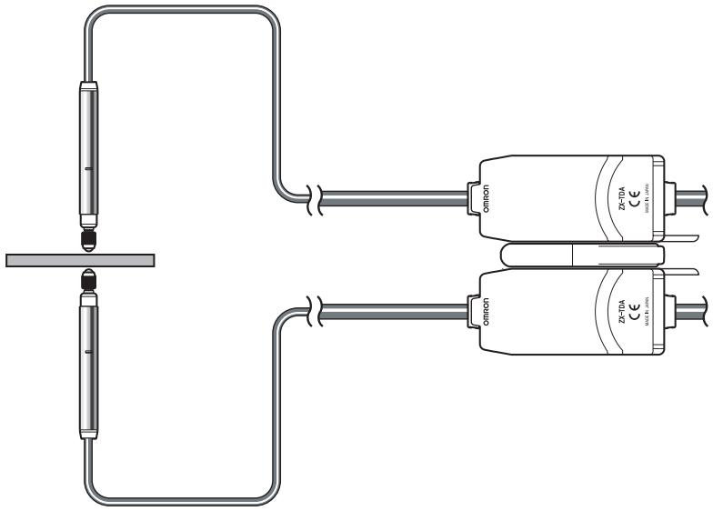 OMRON ZX-T - Mesure de l'épaisseur - 1
