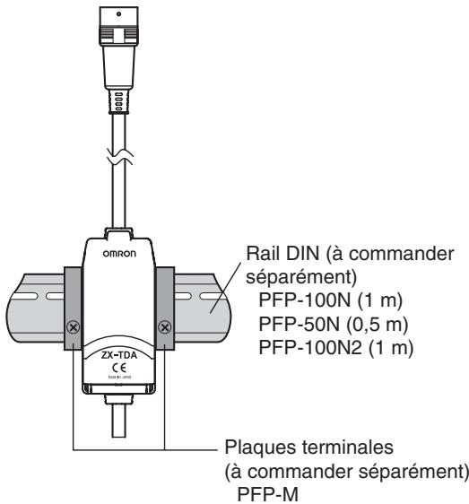 OMRON ZX-T - Installation de l'amplificateur - 1