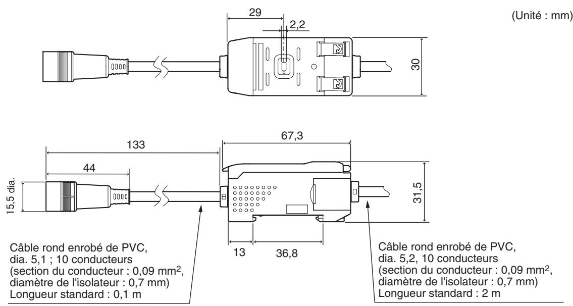 OMRON ZX-T - Caractéristiques et dimensions - 1