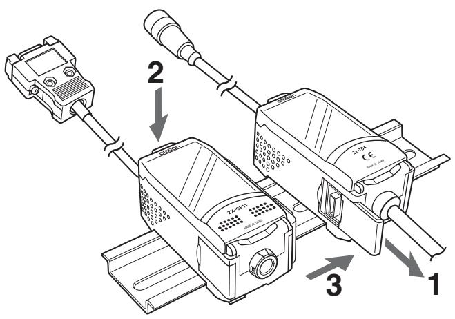 OMRON ZX-T - Méthode de connexion - 1