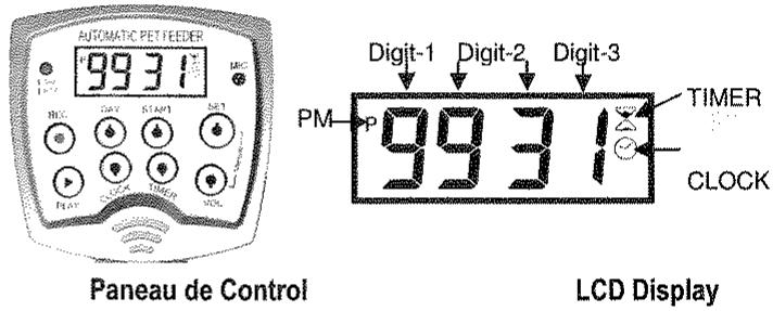 AUTOMATIC PET FEEDER A745B - Programmation de l'heure - 1
