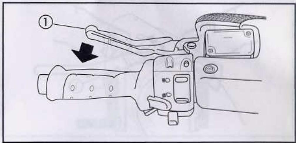 MBK 5BS-F819U-F0 - Levier de frein arriere - 1