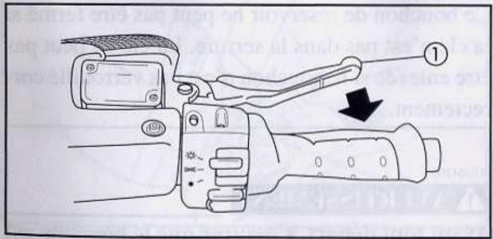 MBK 5BS-F819U-F0 - Levier de frein avant - 1