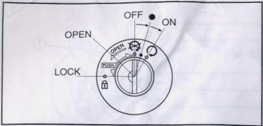 MBK 5BS-F819U-F0 - FAB00100 Contacteur a clé - 1