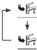PANASONIC WH-UX16HE8 - Drücken Sie  , um die Auswahl zu bestätigten. - 1