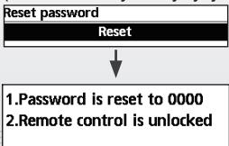 PANASONIC WH-UX16HE8 - Kaukosaatimen lukitus. - 2