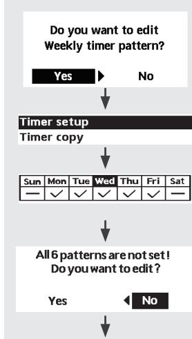 PANASONIC WH-UX16HE8 - Druk op  , om uw keuze te bevestigen. - 2