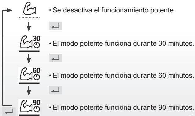 PANASONIC WH-UX16HE8 - Pulse  para confirmar su selección. - 1