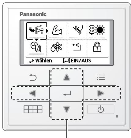 PANASONIC WH-UX16HE8 - Verwendung des Schnellmenüs - 3