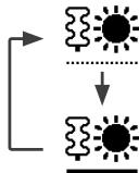 PANASONIC WH-UX16HE8 - Appuyez sur ↓ pour confirmer votre sélection. - 1