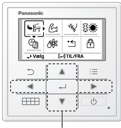 PANASONIC WH-UX16HE8 - Sàdan bruger du hurtigmenuen - 3