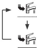 PANASONIC WH-UX16HE8 - Trykk paa  for a bekrefte valget. - 1