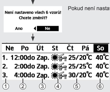 PANASONIC WH-UX16HE8 - [Priklad nastavení casovače] - 1