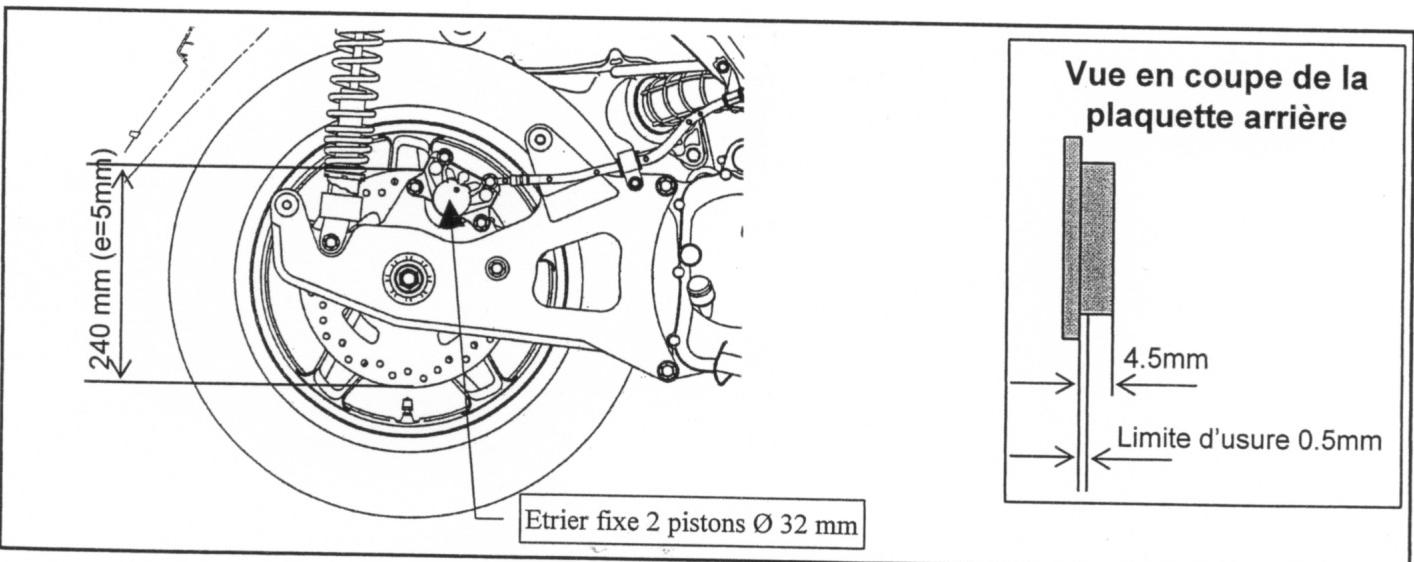 MBK SKYCRUISER - FREIN ARRIERE - 1