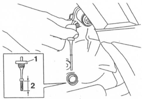 MBK SKYCRUISER - REMPLISSAGE ET VIDANGE DE L'HUILE MOTEUR - 1