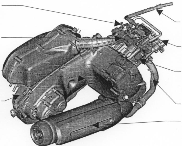 MBK SKYCRUISER - CHARACTERISTIQUES MOTEUR - 1