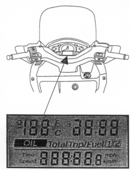 MBK SKYCRUISER - ECRAN A CRISTAUX LIQUIDES - 1
