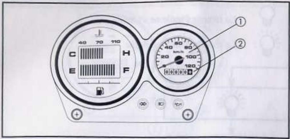 MBK YQ50 - Compteur de vitesse - 1