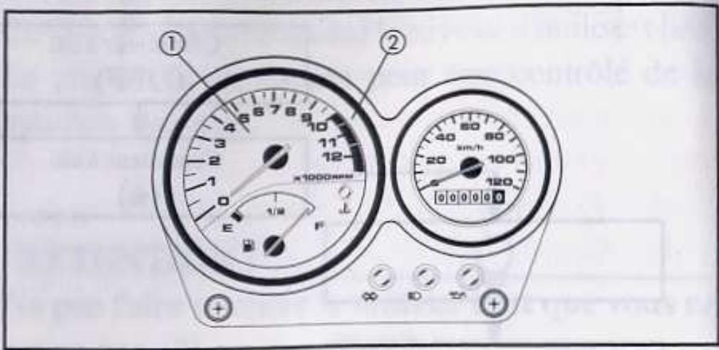 MBK YQ50 - Compte-tours (suivant modele) - 1