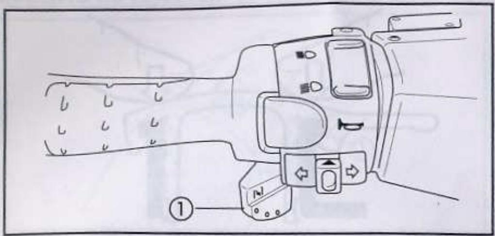 MBK YQ50 - FAC20100 Levier de starter (CHOKE) - 1