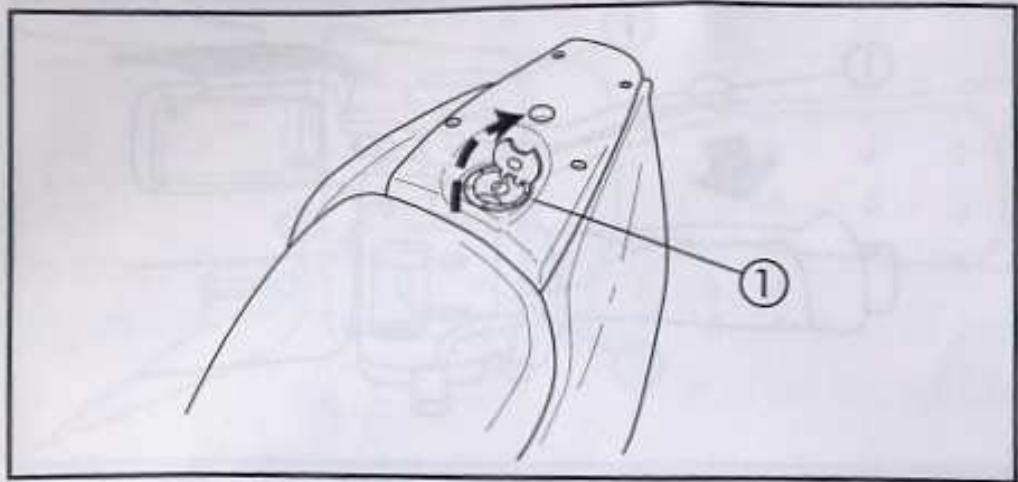 MBK YQ50 - FAC00501 Bouchon du réservoir de carburant - 1