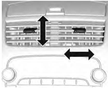 CHEVROLET TRAX - Grilles de ventilation réglables - 1