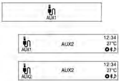 CHEVROLET TRAX - Connexion d'un périphérique audio externe - 2