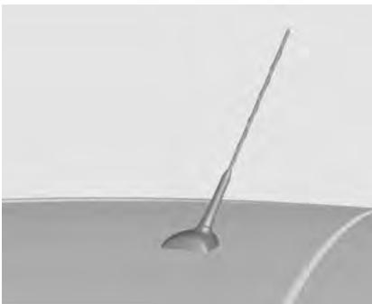 CHEVROLET TRAX - Antenne à mât fixe - 1