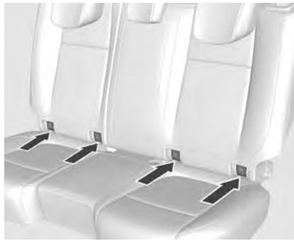 CHEVROLET TRAX - Systèmes de retenue pour enfants Isofix - 2