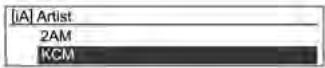 CHEVROLET TRAX - Menu CD  Search...(recherche en cours) - 8