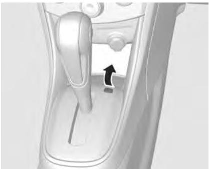 CHEVROLET TRAX - Déverrouillage du levier sélecteur - 1